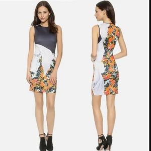 Clover Canyon Lady Wilde Sleeveless Neoprene Dress